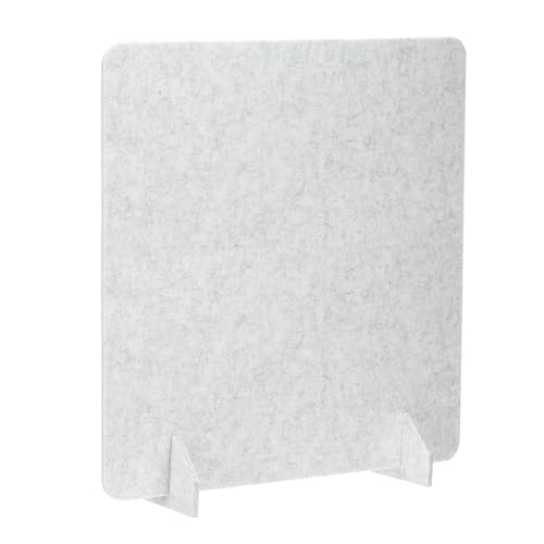PATIKIL Desk Dividers 24" x 24",with 2Pcs Support Feet, Light Gray Style A - color: Light Gray Style a, size: 24" x 24"