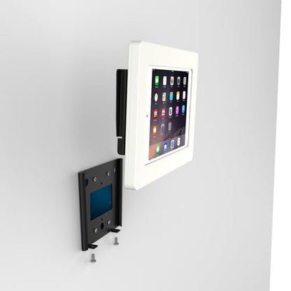 VidaMount White Enclosure and Fixed VESA Slim Wall Mount [Bundle] Compatible with iPad mini 1/2/3 - color: White, size: iPad Mini 1/2/3