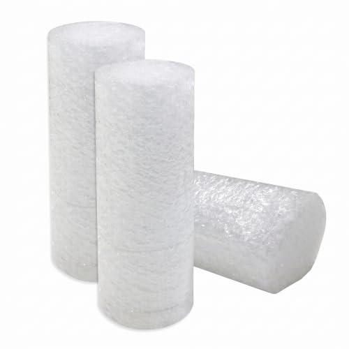 uBoxes Bubble Roll 12" Wide x 24 ft Small Wrap 3/16" Perf Every 12", (Pack of 2) - size: 24' - 2 Rolls (Pack of 2)