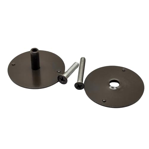 M7 Dummy Mortise Cylinder 1-7/8" | Cylindrical Lockset Cover Plate | Mortise Lock Cylinder Hole Cover | Oil Rubbed Bronze - color: Oil Rubbed Bronze