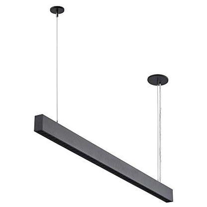Recesso 46-Inch Black LED Linear Office Light 3500K 5400LM