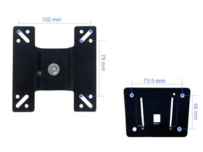 VESA Monitor Wall Mount PC Computer TV Display Screen 75 100 27 32 Adjustable