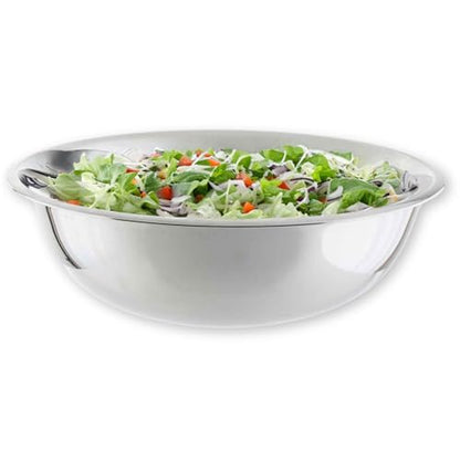 TableCraft 830 Stainless Steel Mixing Bowl, 20 Qt, Lightweight and Durable, Professional Grade for Baking and Prep, Ideal for Kitchens or Bakeries, 19" x 19" x 5.875", Silver - size: 20 quart