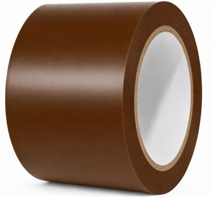 GGR Supplies CVT-536 Brown Vinyl Floor Marking Tape, 3 x 36 Yards - color: Brown, size: 3 in. x 36 yds.