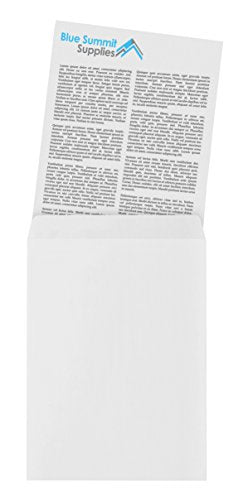 Blue Summit Supplies 100 9" x 12" Catalog Envelopes, Self Seal, White - size: 9 x 12