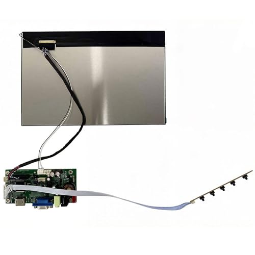 10.1 Inch 1200 Nits Sunlight Readable Touchscreen Monitor, 1280×800 IPS Capacitive Touch Display with HDMI Controller Board for Raspberry Pi 3/4, Outdoor Kiosk, EV Charger, Industrial HMI