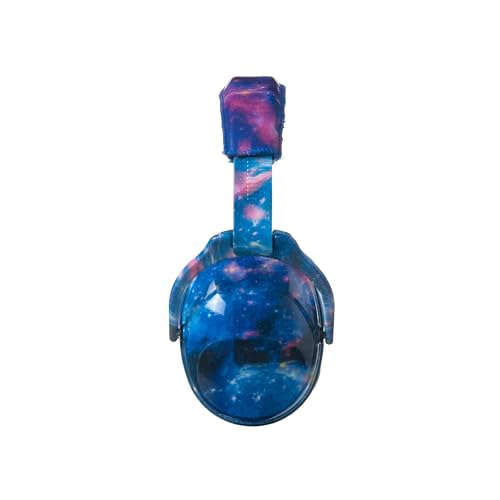 Kids Hearing Protection,25dB NRR Noise Reduction,Sound Proof for Kids,Toddler,Safety Earmuffs for Concert,Airplane,Autism,Monster Jam,Travel,School- Blue Blue Galaxy - color: Blue Blue Galaxy