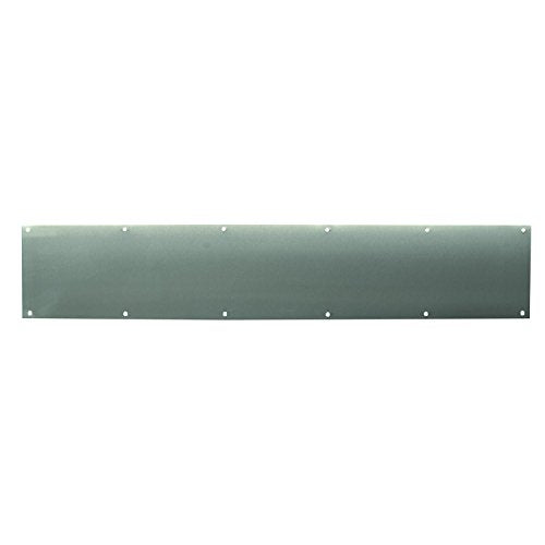 Prime-Line MP4708 Door Kickplate, 6 In. x 34 In., Stainless Steel (Single Pack) - color: Stainless Steel