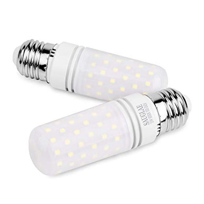 LED Light Bulbs 15W, 120W Incandescent Bulbs Equivalent, 1500Lm, 6000K Daylight White, E26 Large Edison Screw Corn Bulbs, Pack of 4 - color: Daylight White E26