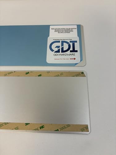 Protection Plates/Push Plates (Aluminum, 4 x 18) - color: Aluminum, size: 4 x 18