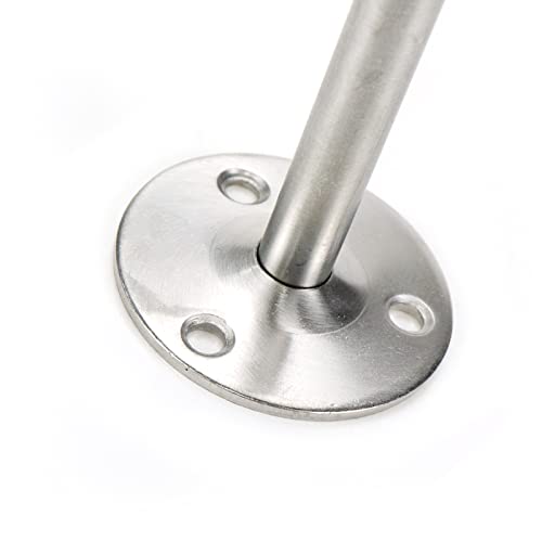 Door Stopper Stainless Steel Wall Mounted Door Stop,7.87" Length - size: 200mm/7.87" 1pcs