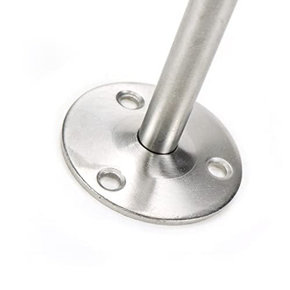 Door Stopper Stainless Steel Wall Mounted Door Stop,7.87" Length - size: 200mm/7.87" 1pcs