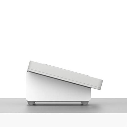 VidaMount White Enclosure and Fixed Tilted 15° Desk/Surface Mount [Bundle] Compatible with Samsung Galaxy Tab A 7.0 - color: White, size: Galaxy Tab A 7.0