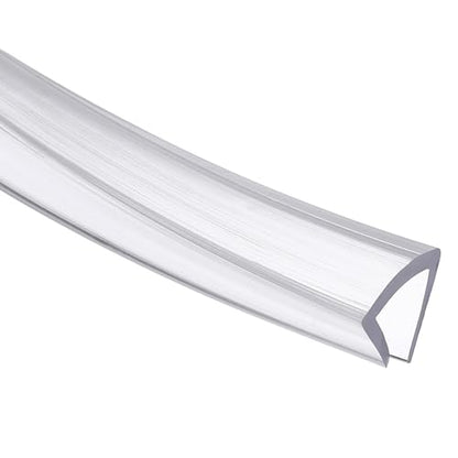 uxcell Clear Edge Trim 9.8Ft U Channel Edges Guards Fits 13/32"-7/16" - size: 9.8Ft x 9/16" x 15/32", Fits 13/32"-7/16"