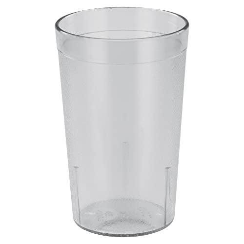 Winco Pebbled Tumblers, 12-Ounce, Clear