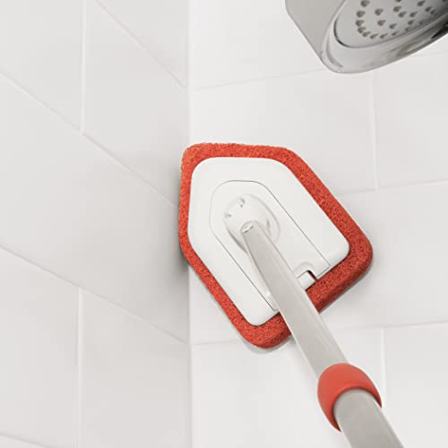 OXO Good Grips Tub and Tile Scrubber Refill - style: Extendable Tub & Tile Scrubber Refill