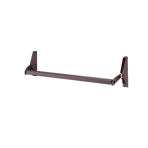 C.R. LAURENCE 31108547313 CRL Dark Bronze 48" Jackson 10 Series Non-Handed Concealed Vertical Rod Panic Exit Device