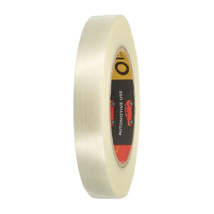 uxcell Filament Strapping Tape 3/4" x 54.7 Yards 5.9 Mil Heavy Duty Striped - size: 3/4 Inch x 54.7 Yards 5.9 Mil