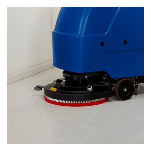 3M Red Buffer Pad 5100, 18 in, 5/Case - size: 18 inches