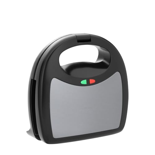 OVENTE 3 in 1 Electric Sandwich Maker, 750W Non-Stick Plates, Black GPI302B - color: GPI302B