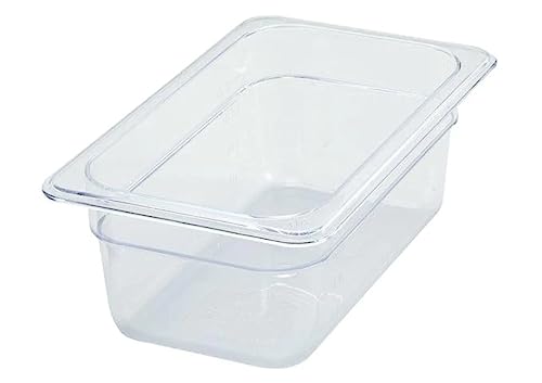 Winco 1/4 Size Pan, 4-Inch - size: Fourth Size, style: 4" Deep