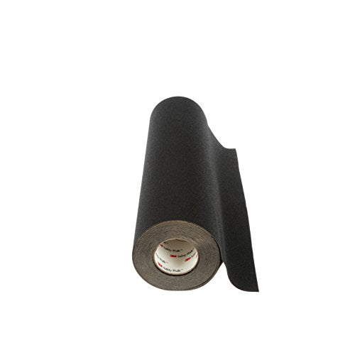 3M Safety-Walk Slip-Resistant General Purpose Tapes & Treads 610, Black, 48 in x 60 ft, Roll, 1/Case - size: 12" x 60 ft