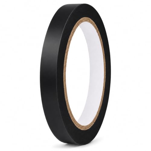 GGR Supplies CVT-536 Black Vinyl Floor Marking Tape, 3/4 x 36 Yards - color: Black, size: 3/4 in. x 36 yds.