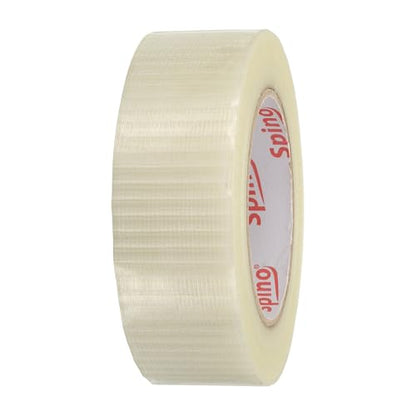 uxcell Filament Strapping Tape 1 9/16" x 54.7 Yards 5.9 Mil Heavy Duty Mesh - size: 1 9/16 Inch x 54.7 Yards 5.9 Mil