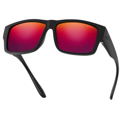 TOROE VALLEY Polarized z87+ Men Sunglasses - color: Matte Black | Black Emblem | Fuze