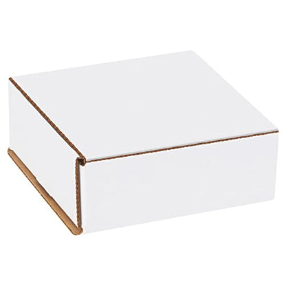 Box USA BM552 5"L x 5"W x 2"H, White (Pack of 50) - size: (025) 5" x 5" x 2", 50-Pack