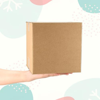 CRUGLA 25 Packs 7x7x7 Shipping Boxes, Brown Mailing Boxes - size: 7x7x7 Inch 25 Pack