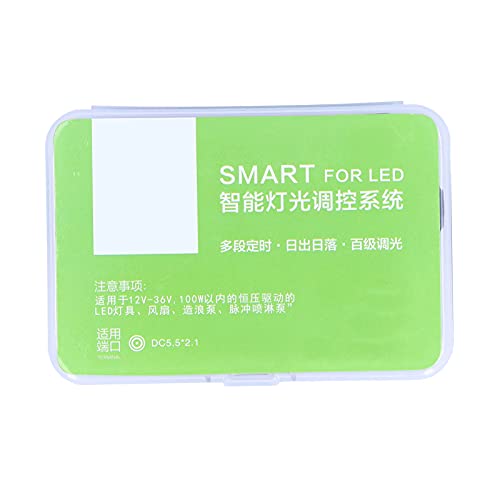 Fish Tank LED Dimmer Light Modulator Controller with Timer Switch