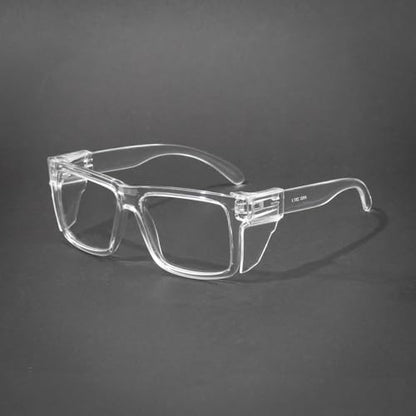Safety Glasses Photochromic ANSI Z87.1Anti blue light UV Protection For Men Women - color: Clear