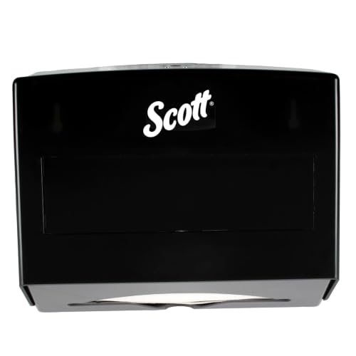 Scott Professional Scottfold Folded Paper Towel Dispenser, Black (09215)