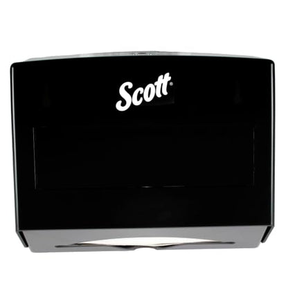 Scott Professional Scottfold Folded Paper Towel Dispenser, Black (09215)