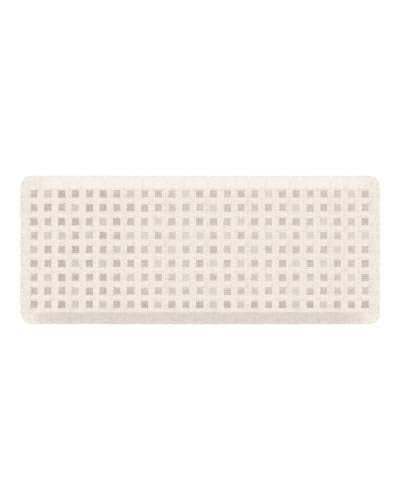 House of Noa Nama Standing Mat – Anti-Fatigue Cushioned Kitchen Mats for Floor | Ergonomic Bounce-Back Foam Kitchen Mats | Anti-Fatigue Mats for Kitchen & Standing | Levi Buff | 22" x 54" - color: Buff, size: 54"L x 22"W x 0.8"Th