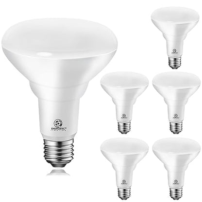 Energetic 6 Pack LED Recessed Light Bulb BR30 1500LM, 5000K - size: 6 Count (Pack of 1)