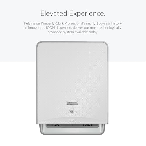 Kimberly-Clark Professional ICON Hard Roll Paper Towel Dispenser (58710) - color: Pearl