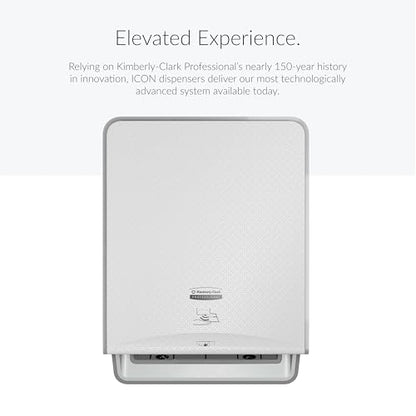 Kimberly-Clark Professional ICON Hard Roll Paper Towel Dispenser (58710) - color: Pearl
