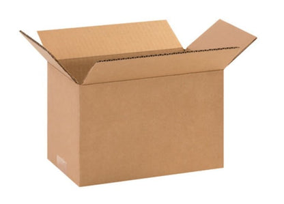 Bundle Of 25 Basic Corrugated Shipping Boxes (10 x 6 x 6") - size: 10 x 6 x 6"