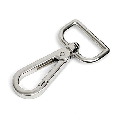 Swivel Clasps 3/4" D Ring Lobster Clasp Claw Clasp Swivel Snap Hook Clip - size: 3/4 Inch
