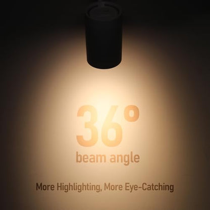 LEONLITE 4-Pack Retail Pro Series 17.5W H Track Lighting Heads, 5CCT, White - color: White-5ССТ(2700K/3000K/3500K/4000K/5000K)