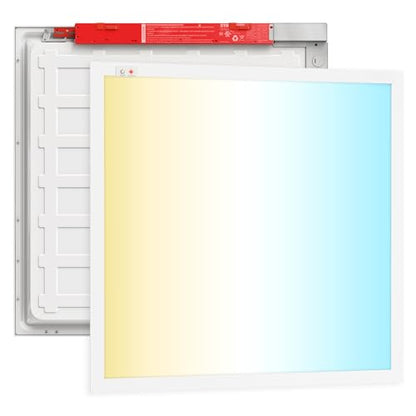 Sunco 2x2 LED Flat Panel Lights, Emergency Backup, 3CCT, 20-40W