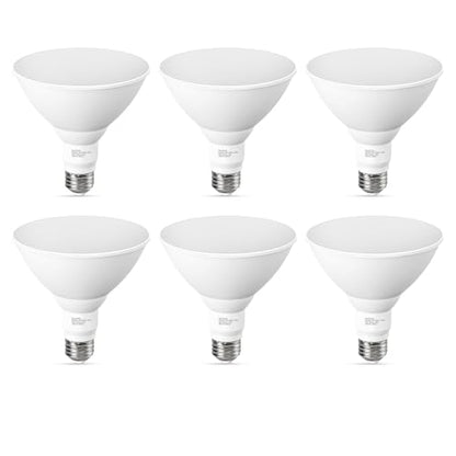 GvvooHome Flood Light Bulbs Outdoor, 100W Equivalent PAR38 LED Flood Lights - color: Soft White, size: 6 Pack