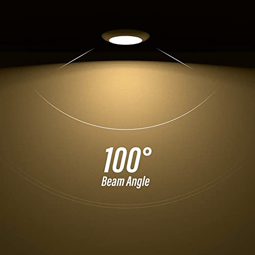 ZAGO 20 Packs 5CCT Switchable 6 Inch LED Disk Light Surface Mount Low Profile Recessed Retrofit Ceiling Fixture for J Box, Dimmable, 120V, 15W, 920LM, CRI>80, ETL, Wet Location - color: 5CCT Switchable White