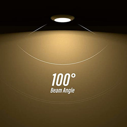 ZAGO Black 6 Inch LED Disk Light: Surface Mount Low Profile Recessed Retrofit Ceiling Fixture for J Box, 4 Packs, 5CCT Switchable, Dimmable, 120V, 15W, 920LM, CRI>80, ETL, Wet Location - color: 5CCT Switchable Black-4pack