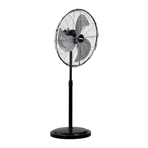 OEMTOOLS 44887 Adjustable 20 Inch Oscillating Pedestal Fan 3,320 CFM - size: New 20 Inch