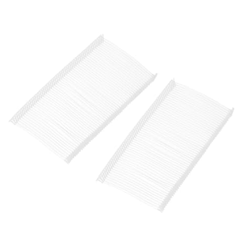 MECCANIXITY Standard Tagging Fasteners, Plastic Regular, Standard Label Gun Price Tagging Barbs for Garment Price Tag Label Tagging Barbs 50mm/2 Inch, Pack of 1500 White - color: White, size: 50mm/2 Inch