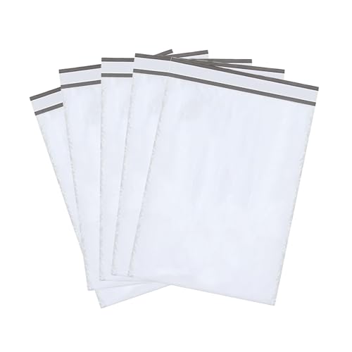 Partners Brand White Expansion Poly Bag Mailer, 11"L x 13"W, Pack of 100 | Self-Sealing Durable Plastic Envelope for Secure Shipping, Packaging, & Storage, Ideal for Personal Small Businesses, 11x13 - size: 11" x 13" x 4", style: Expansion