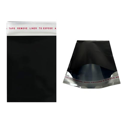 PABCK 100 Pcs Black Metallic Envelopes Cards Packaging 3.54x5.12+1.18 inch - size: 3.54x5.12+1.18 inch
